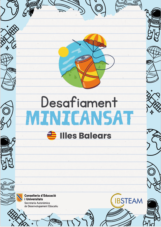 Portada de la guia didàctica MiniCanSat